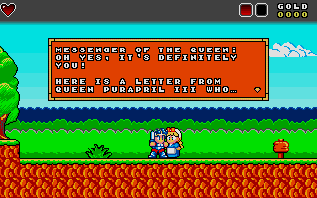 Miracle Boy in Dragon Land atari screenshot